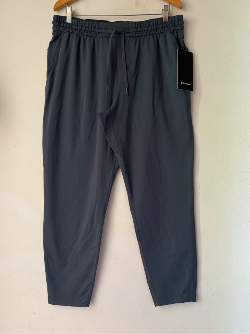 NWT Lululemon Soft Jersey Pant *Regular Sz XL in Oil Grey LM5AY2S